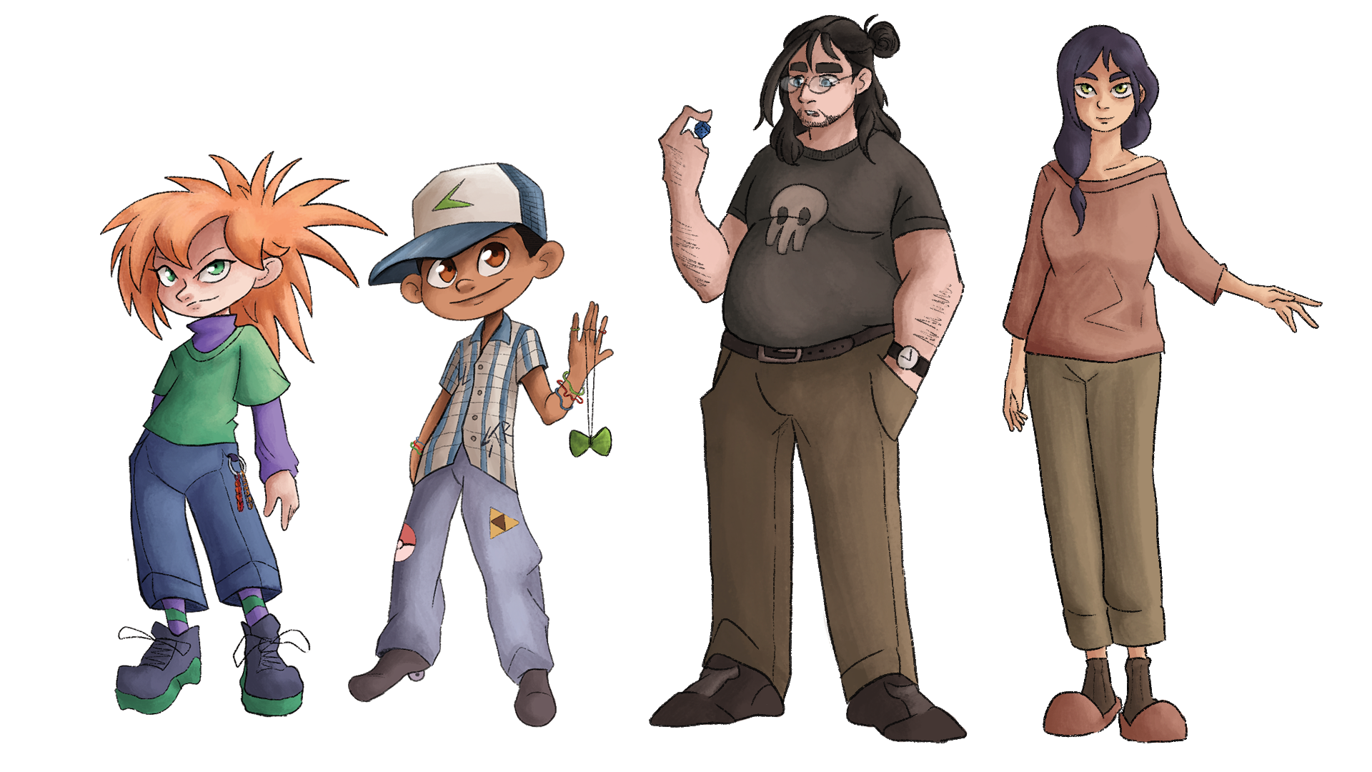 charadesign des personnages
